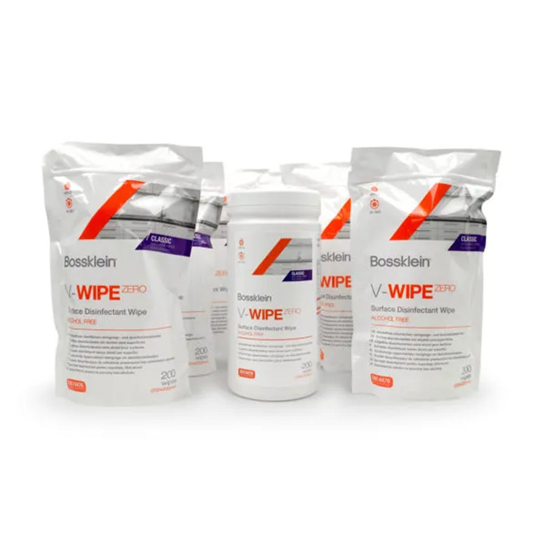 V-WIPE ZERO Alochol Free Large Classic Wipes - Apple Kit 
