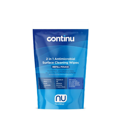 Continu 2 in 1 Cleaning and Disinfection Wipe Refills 