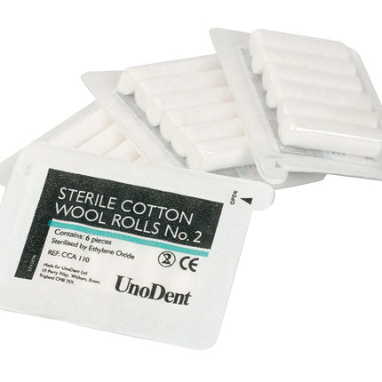 Sterile Cotton Wool Rolls No 2 