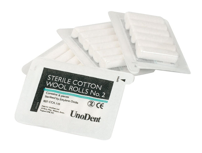Sterile Cotton Wool Rolls No 2 