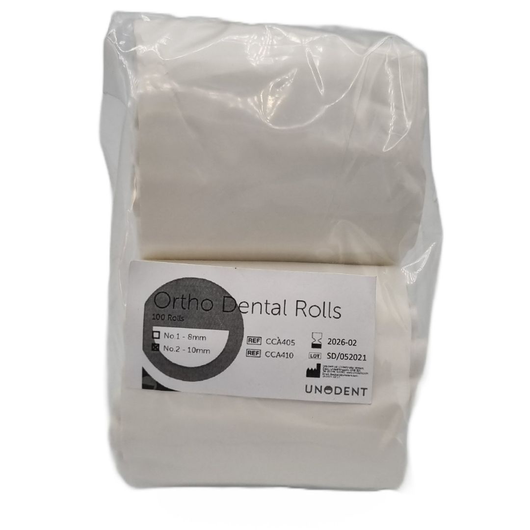 Orthodontic Dental Rolls No. 2 (10mm) 