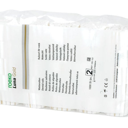 Cotton Wool Rolls Luna 2000 Gold No. 2 Bio 