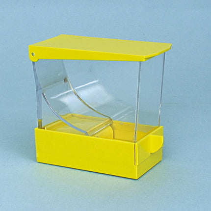 Cotton Wool Roll Dispenser Yellow 