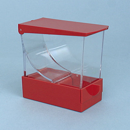 Cotton Wool Roll Dispenser Red 