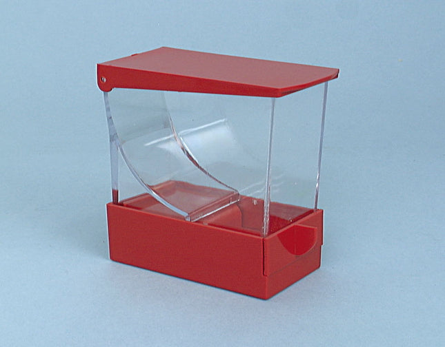 Cotton Wool Roll Dispenser Red 