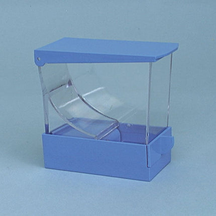 Cotton Wool Roll Dispenser Azure 