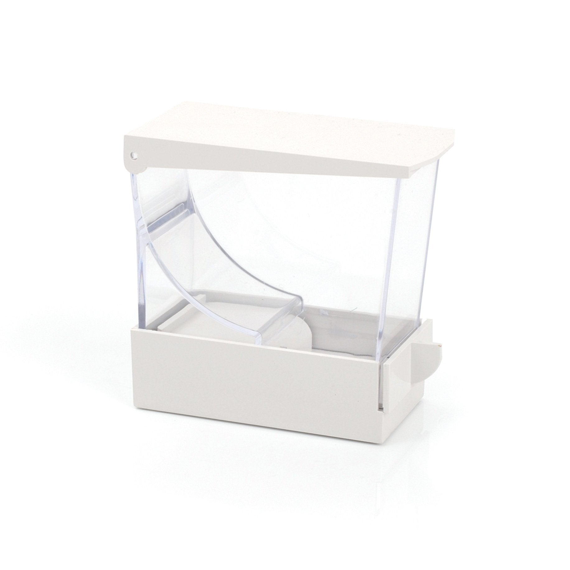 Cotton Wool Roll Dispenser White 
