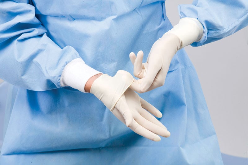 Surgical Gloves - Lightly Powdered - Sterile Size 6.5 