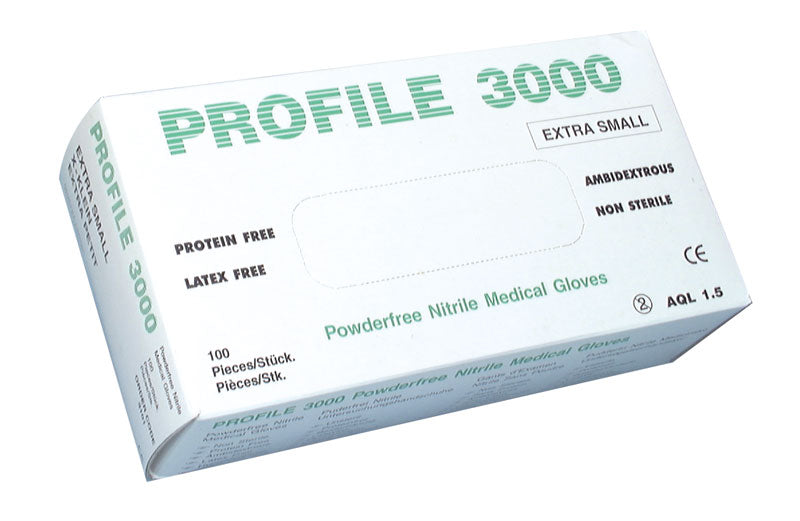 Profile 3000 Nitrile Gloves Large 