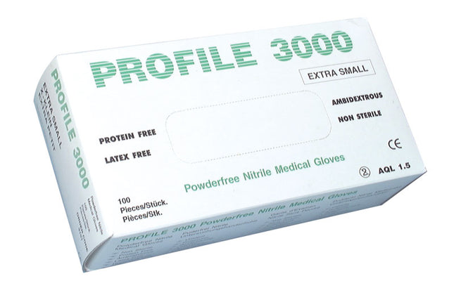 Profile 3000 Nitrile Gloves Large 