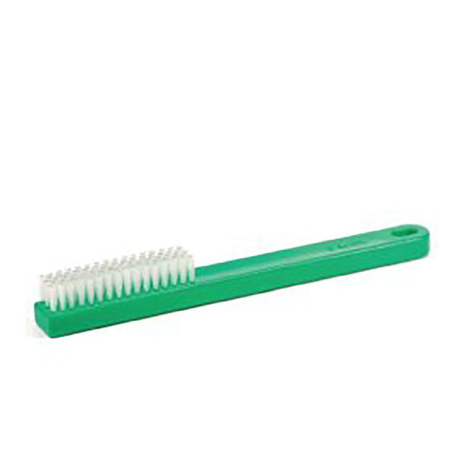 Rigid Flat Scrubbing Brush Green - Autoclavable 