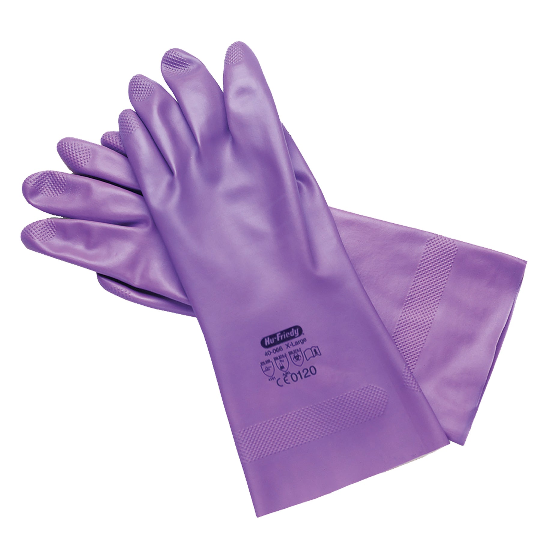 Lilac Utility Nitrile Gloves Large (Size 9) 