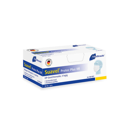 Suavel Protec Plus Type IIR Surgical Mask Ear Loop 
