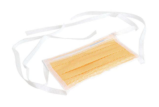 Fluidshield Surgical Mask - Orange 