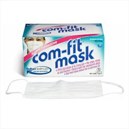 Com-Fit Face Mask Super Sensitive Loop - White 