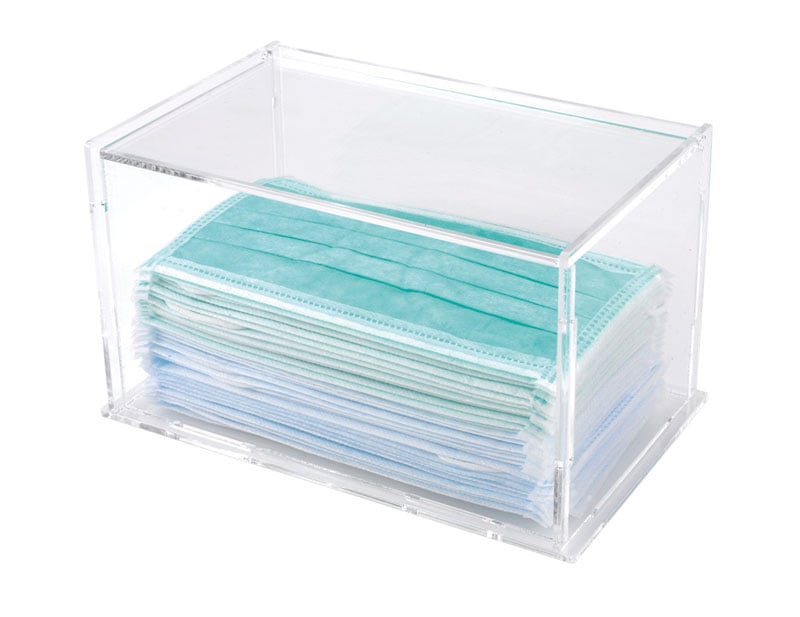 Face Mask Dispenser - Transparent 