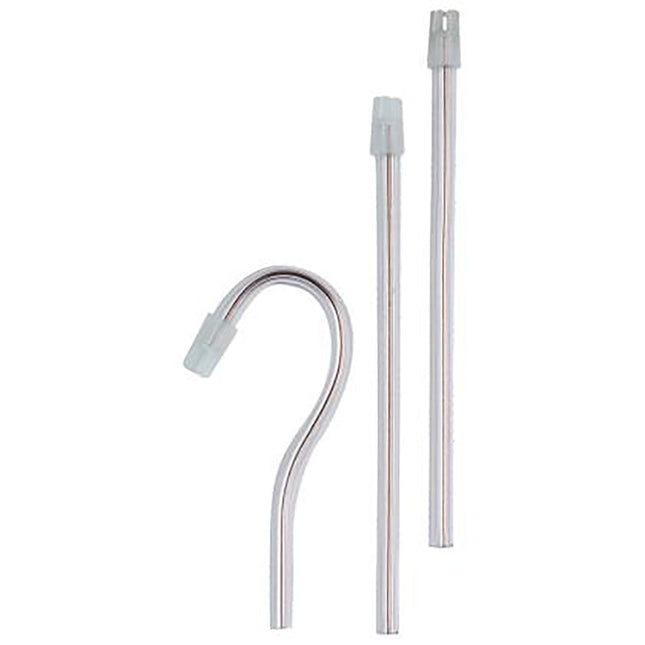 Monoart Saliva Ejectors Clear Diameter 6.5mm, Length 15cm 