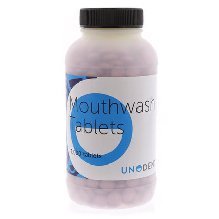 Mouthwash Tablets Pink (Thymol flavour) 