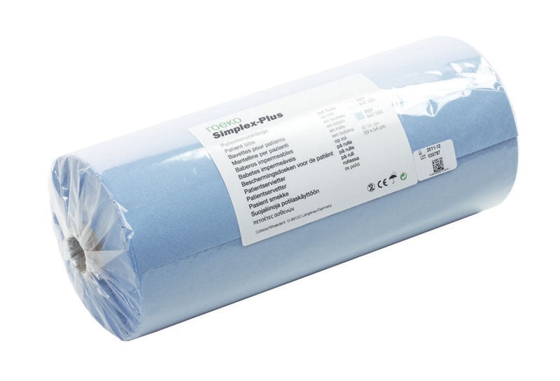 Simplex Plus Bibs Blue - 59 x 54cm 