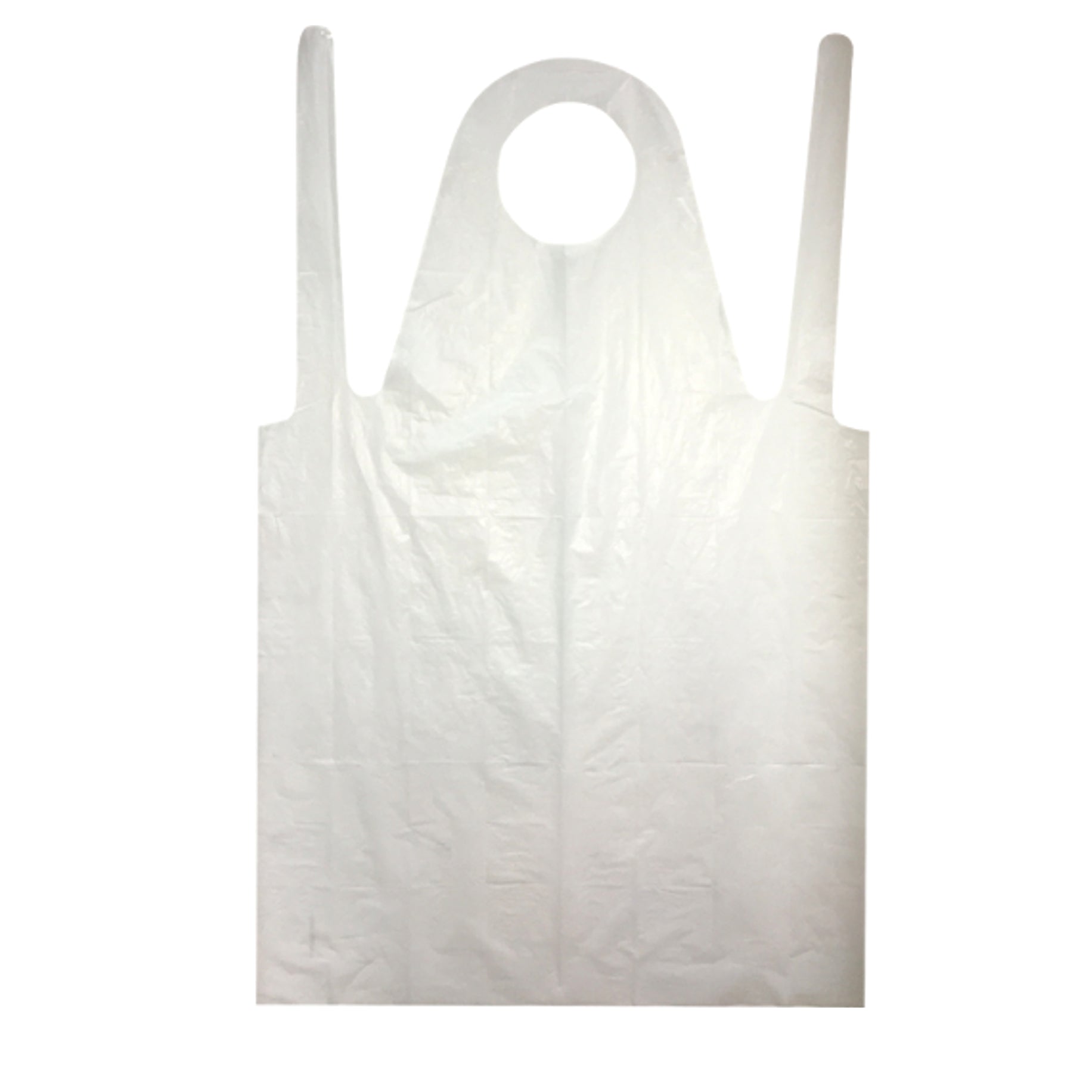 Apron 686mm x 1170mm (16 Micron) White (Flat Packed) 