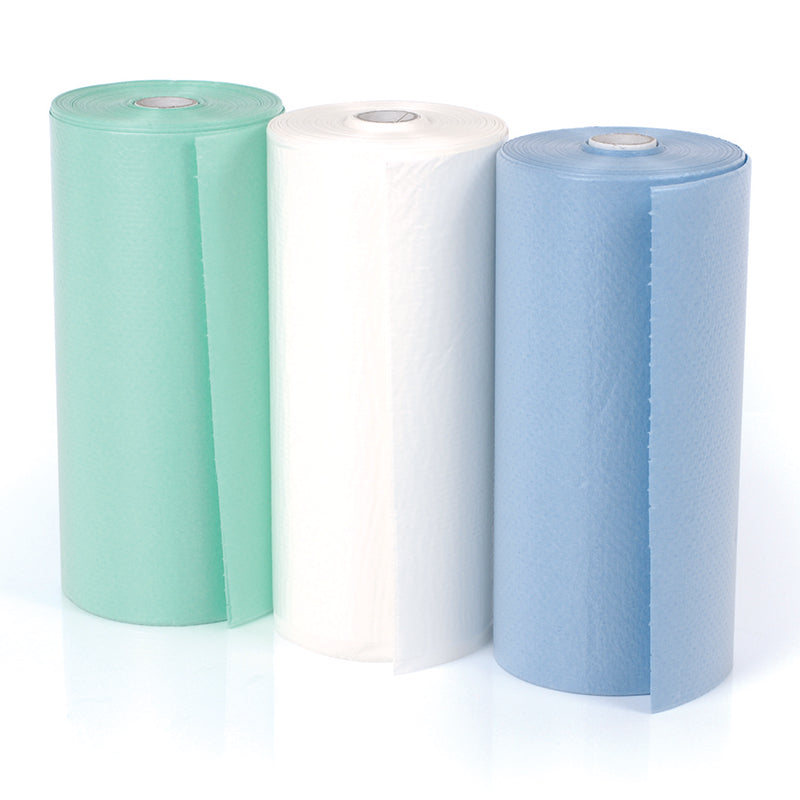 Disposable 2 Ply Bibs White 