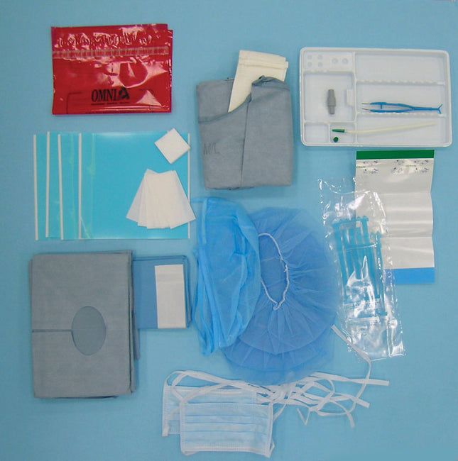 Disposable Gown/Drape Kit - Set 644 Complete Surgery Pack 