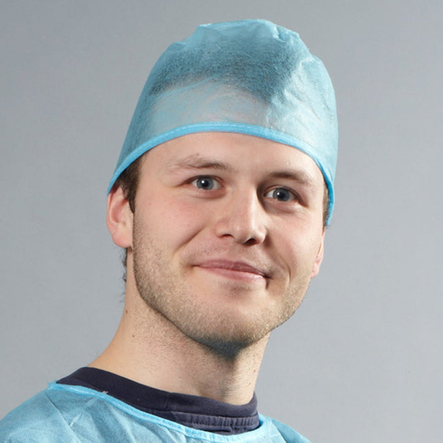 Surgical CAP PP 30 G Blue 