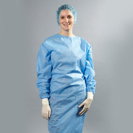 Surgical Gowns SMS 45GSM Blue Small 