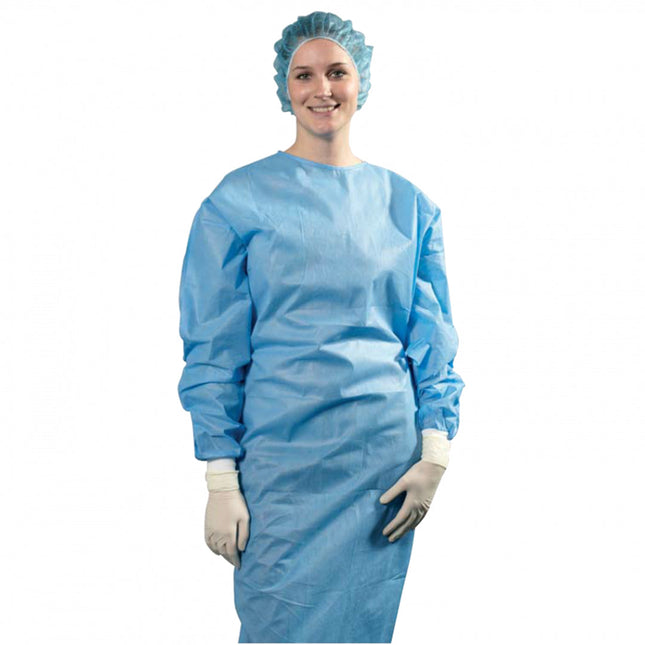 Surgical Gowns SMS 45GSM Blue Large 