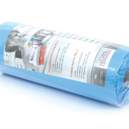 Patient Plastic Aprons Blue 