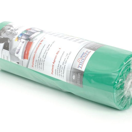 Patient Plastic Aprons Green 