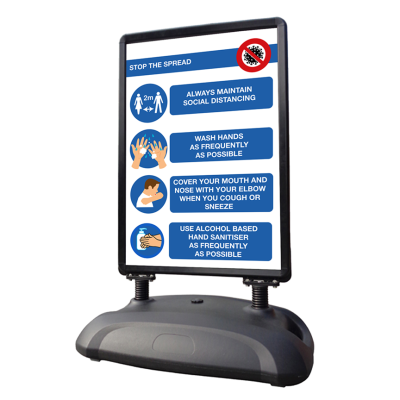 A1 Sightmaster Sign Board with 2 x A1