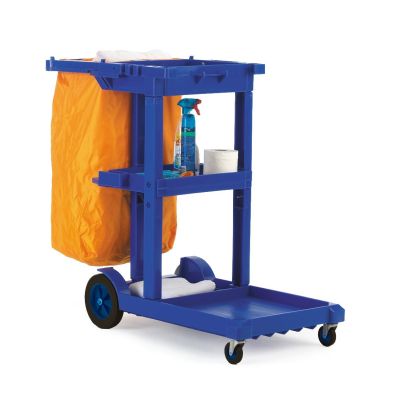 Janitorial Cleaning Trolley Complete with Bag