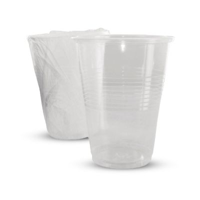 9oz Individually Wrapped Clear Tumblers - Case of 1000