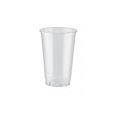 1 Pint Flexible Plastic Beer Glasses - Case of 1000