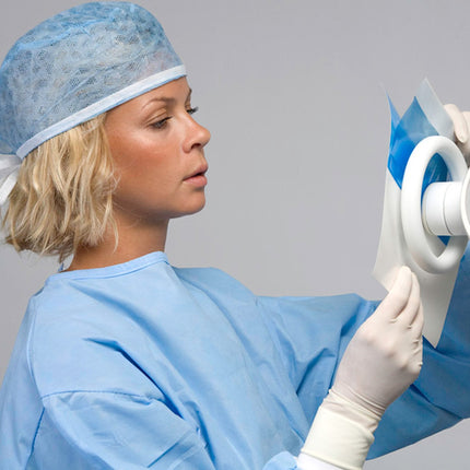 Omnia Sterile Adhesive Handle Covers 20 x 20cm 