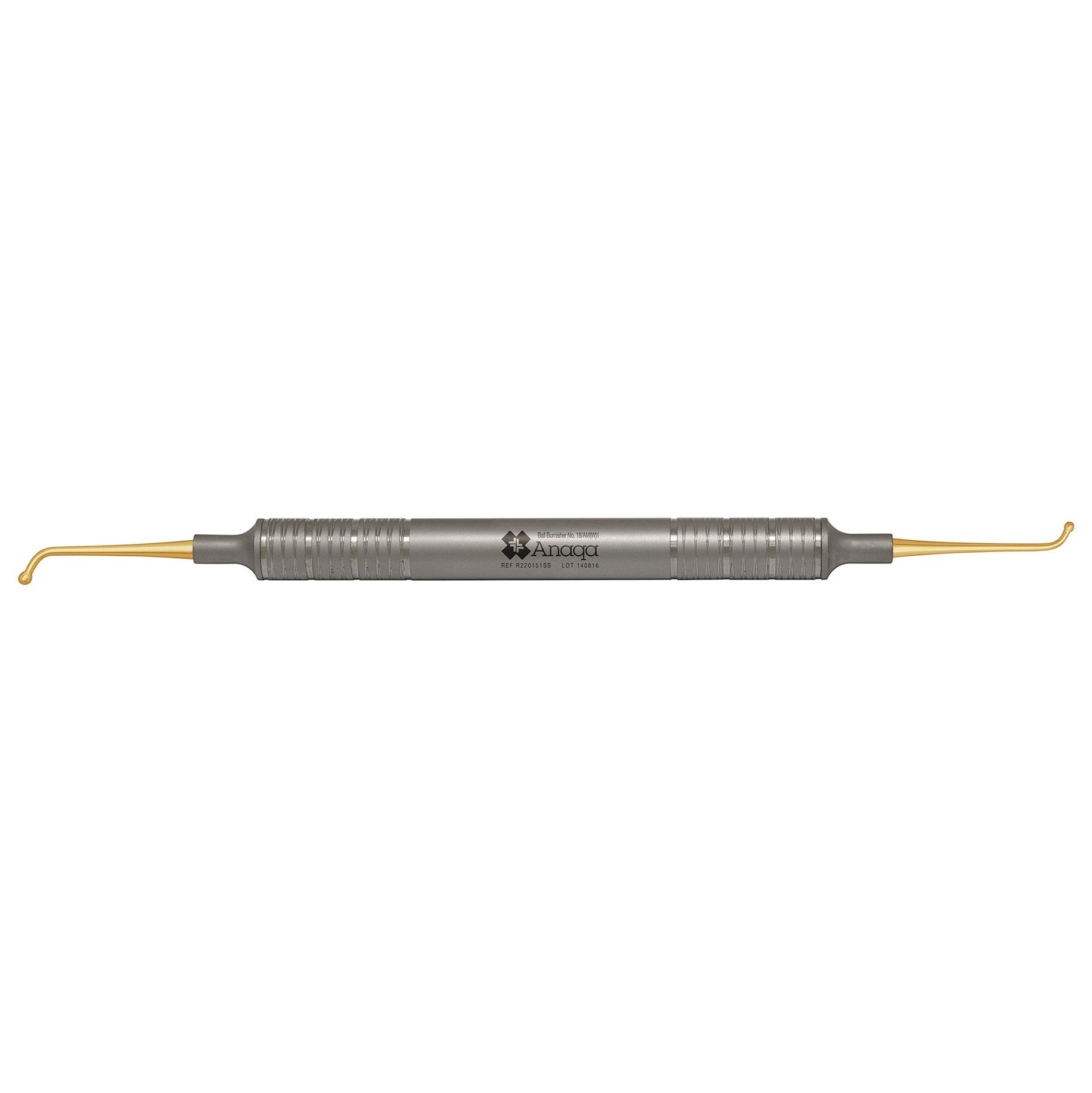 Ball Ended Burnisher No. 18/AM(W)1 (Wallis 18) 9.5mm handle Stainless Steel 