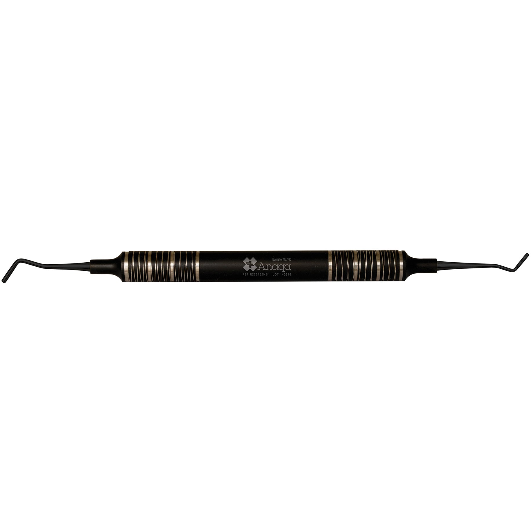 Burnisher No. 180 8mm handle Titanium Coating Black 