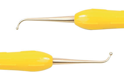 Titanium Nitride-Coated Instruments 1 Ball Ended Burnisher DE 