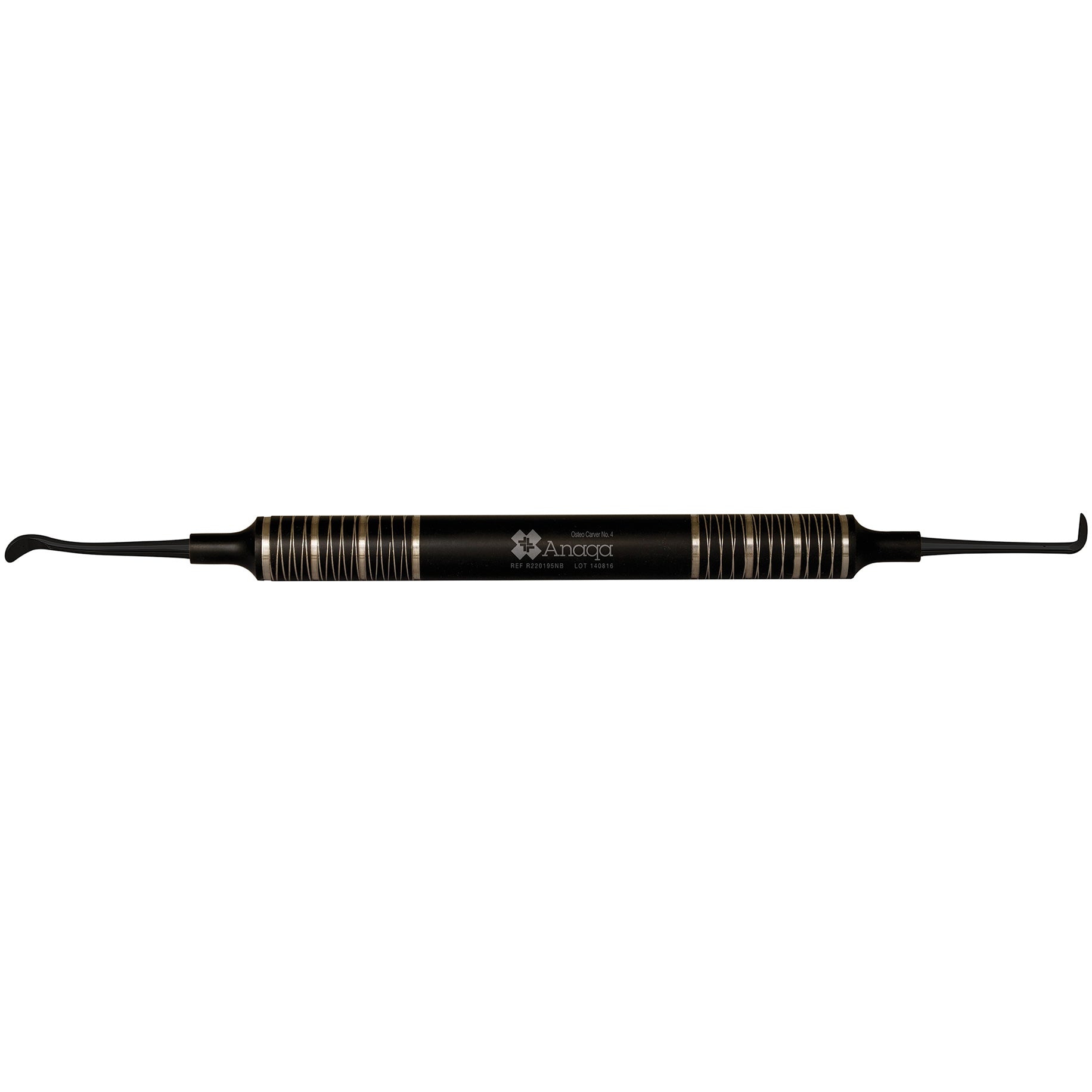Osteo Carver No. 4 (Mitchel Trimmer) 8mm handle Titanium Coating Black 