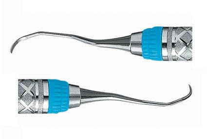 1/2 Langer Curette DE #9 EverEdge Handle 