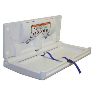 Dolphin Horizontal Baby Changing Unit White