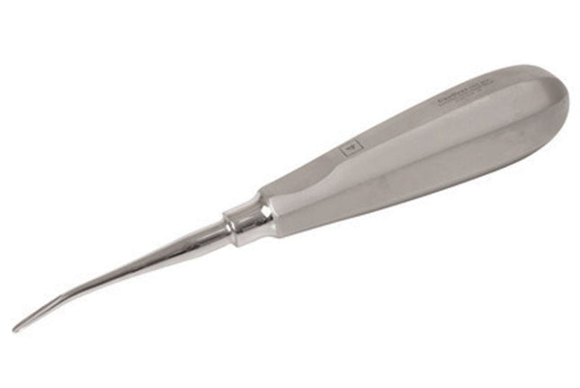 Luxation Instruments - Autoclavable Luxator No 4 Curved 3mm 