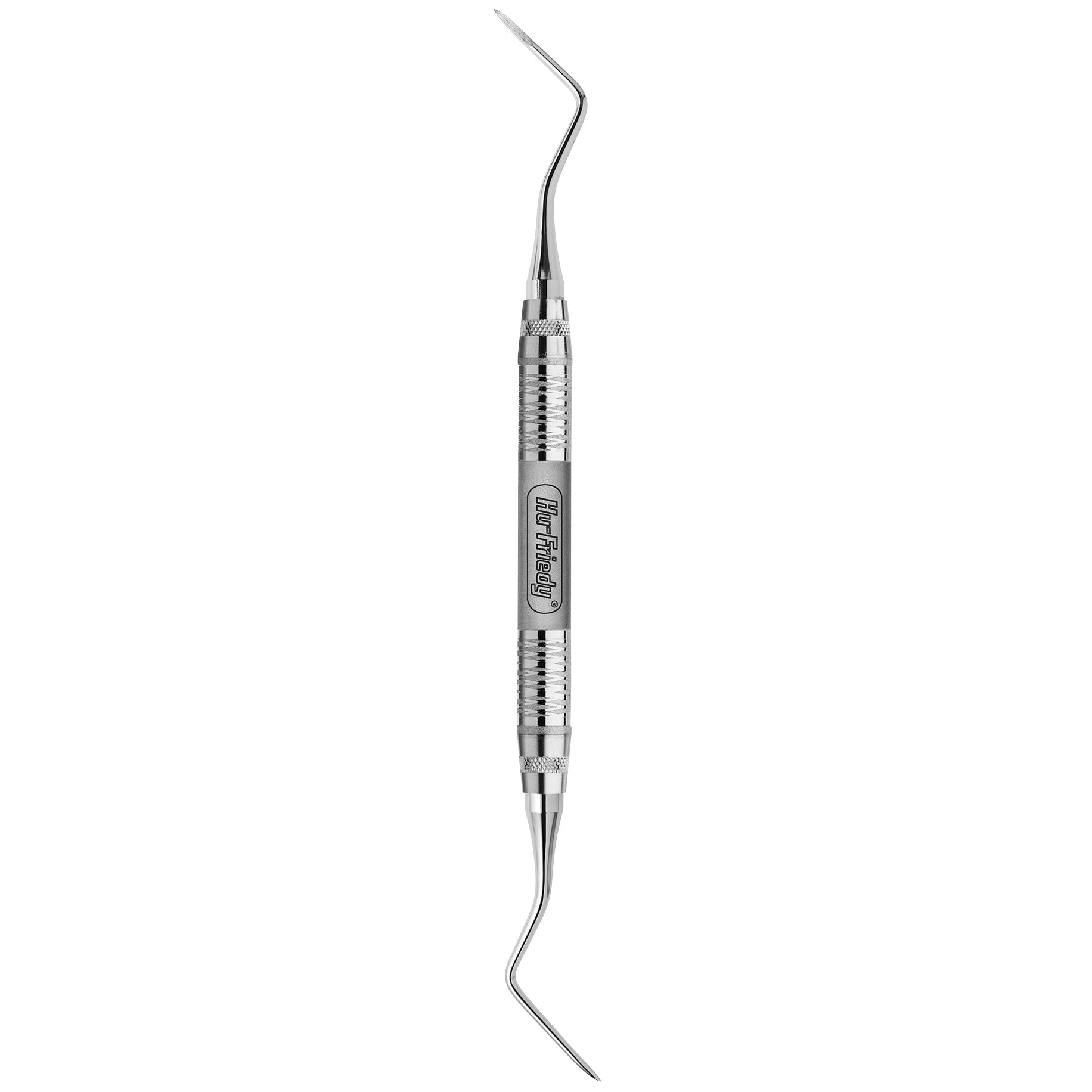 Heidbrink 13/14 Root Tip Pick No 6 Satin Steel Handle 