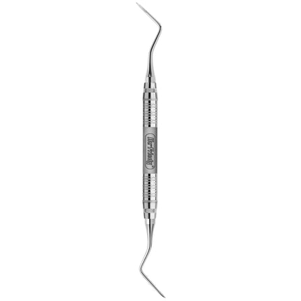 Heidbrink 13/14 Root Tip Pick No 6 Satin Steel Handle 