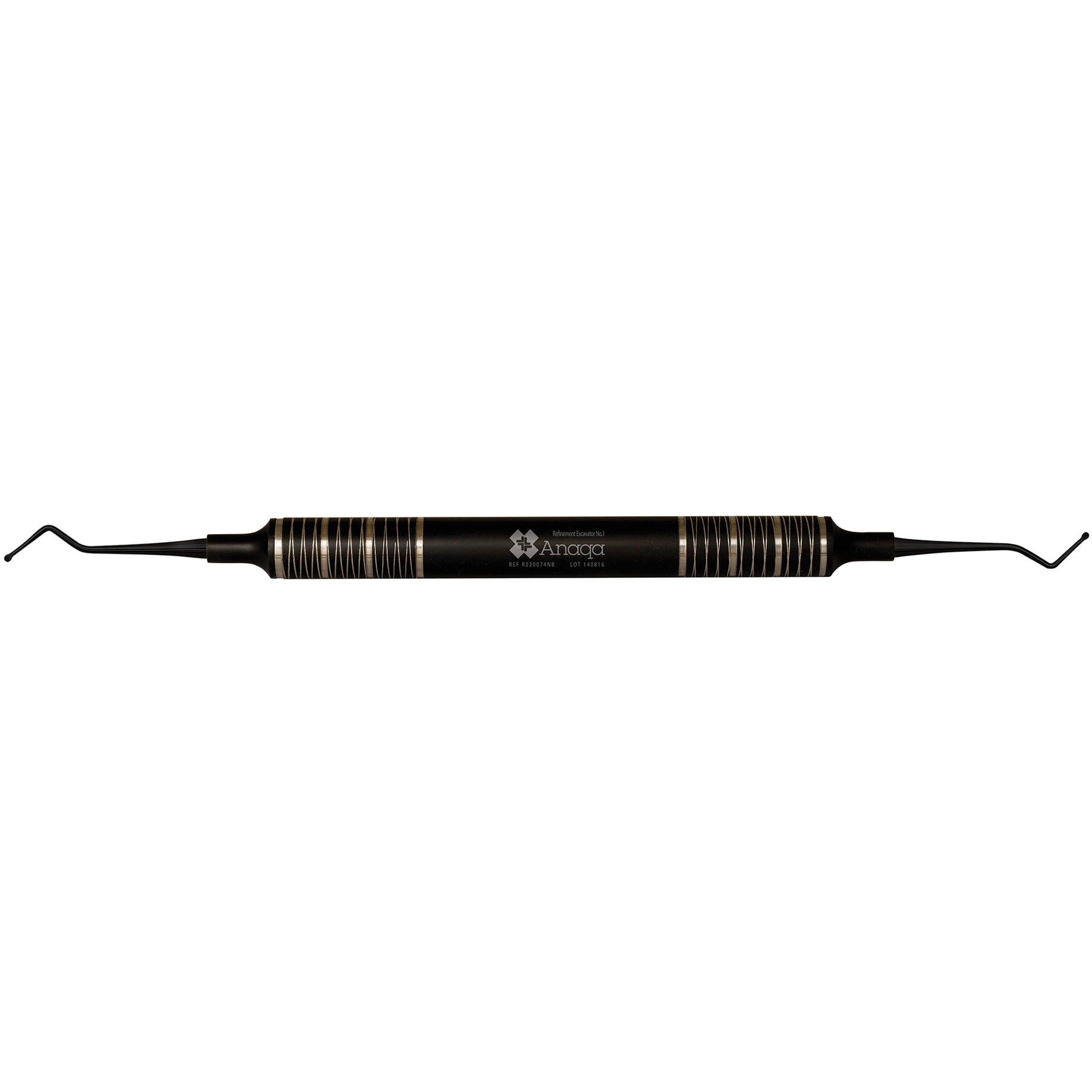 Refinement Excavator No. 1 (0.8mm) 8mm handle Titanium Coating Black 