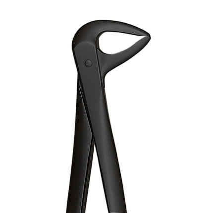 Extraction Forceps No. 74N Small Lower Anteriors & Roots - Narrow Beak (Nano Coating Black) 