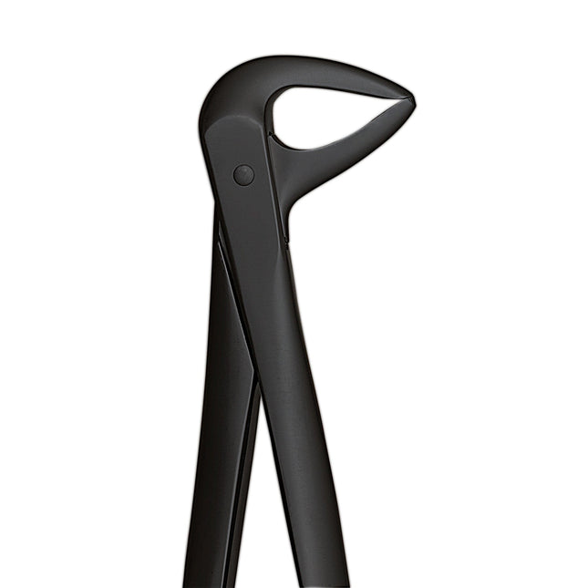 Extraction Forceps No. 74N Small Lower Anteriors & Roots - Narrow Beak (Nano Coating Black) 