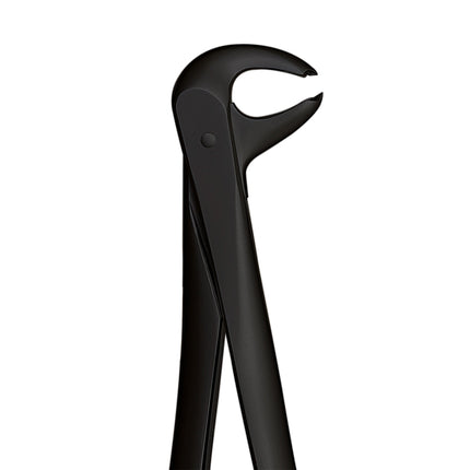 Extraction Forceps No. 73S Lower Molars, Small Beak - Hawks Bill (Nano Coating Black) 