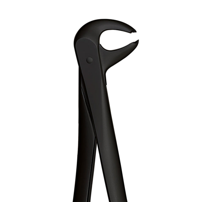 Extraction Forceps No. 73S Lower Molars, Small Beak - Hawks Bill (Nano Coating Black) 